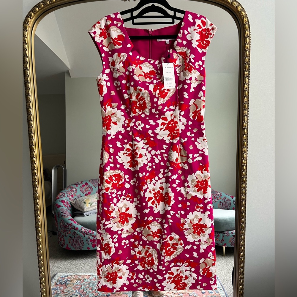 LK Bennett Floral Midi Dress